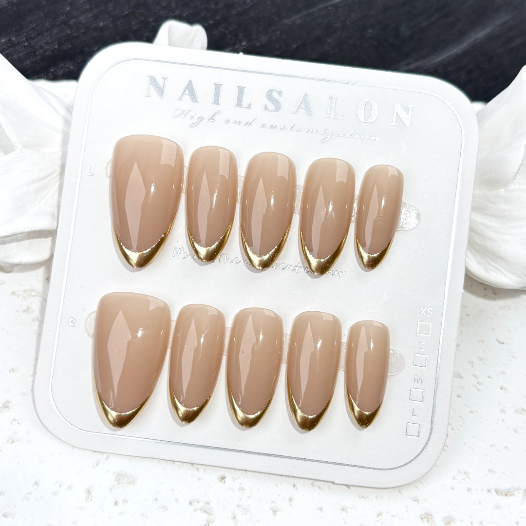 Elegantes Press-On Nagelset