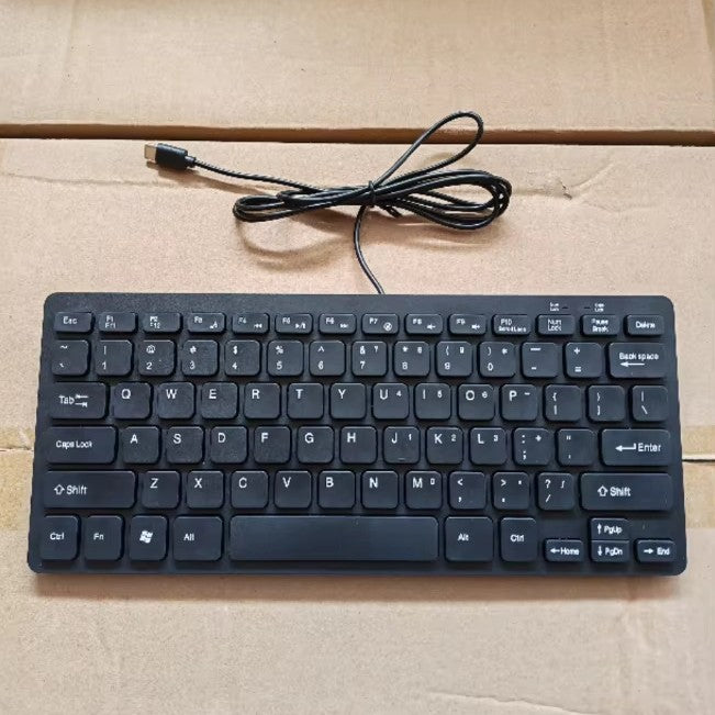 Kompakte Usb-Tastatur mit Typ-C-Anschluss Karnz