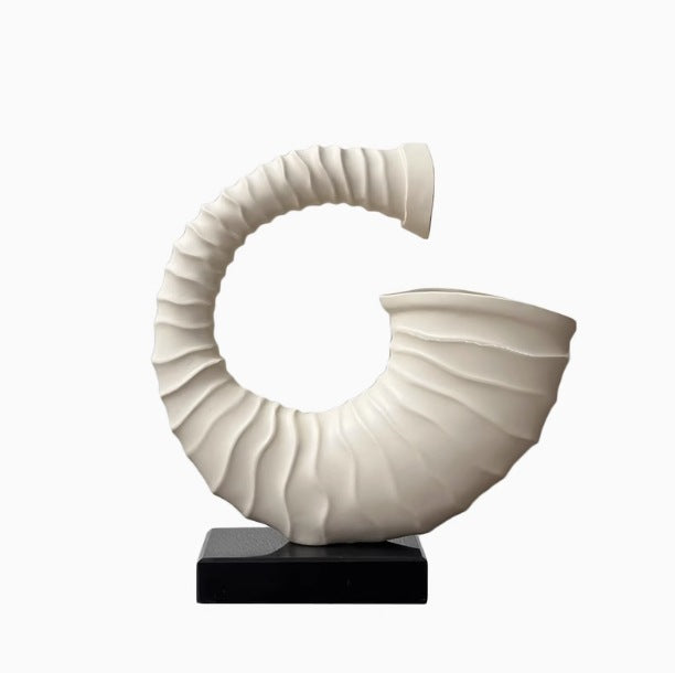 Dekorative Spiral Skulptur
