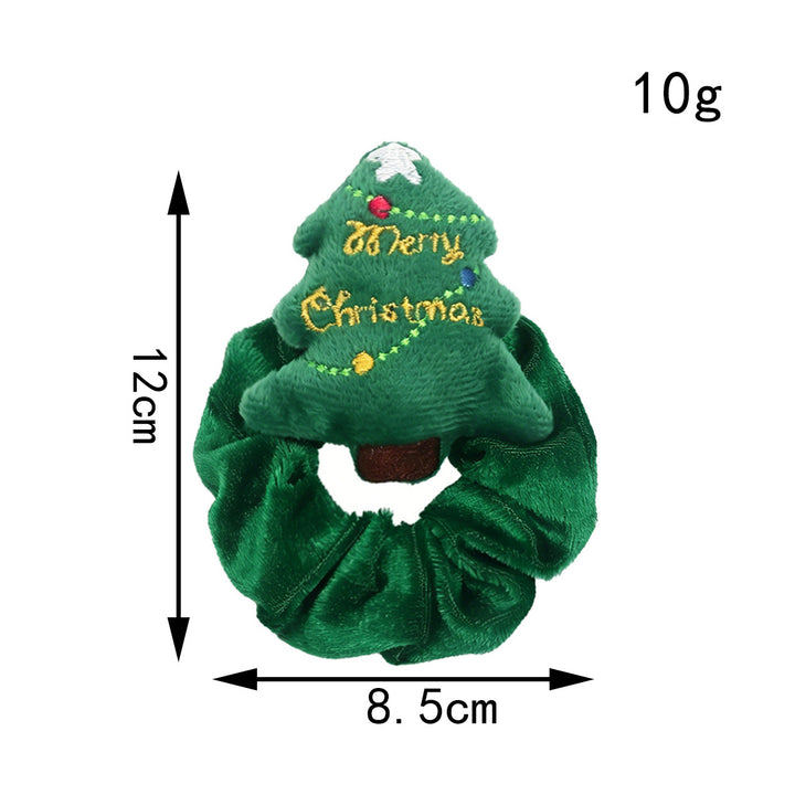 Weihnachtsgeschenk Haargummi mit Schleife