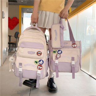 Verspielter Grafik-Rucksack Karnz
