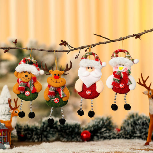 Dekorativer hängender Schneemann Ornament Karnz