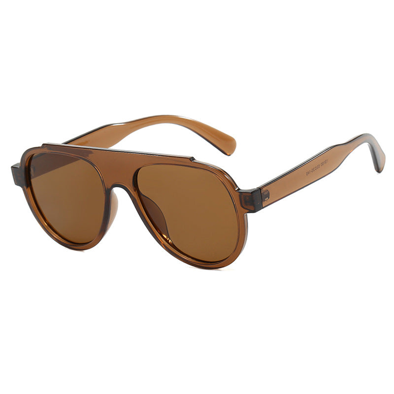 Damen stilvolle schwarze Sonnenbrille im modernen Design Karnz