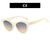 Damen elegante Cat-Eye Sonnenbrille mit luxuriösem hochwertigen Rahmen Karnz