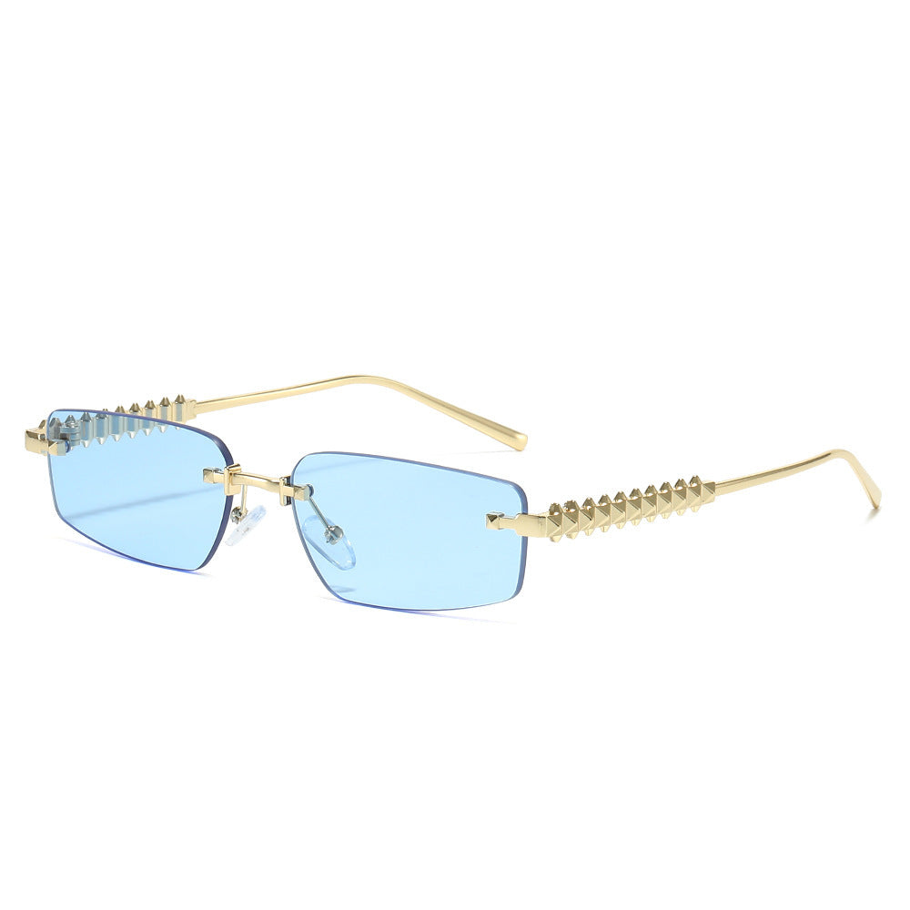 Damen Designer Sonnenbrille mit einzigartigem Stacheldraht-Design Karnz