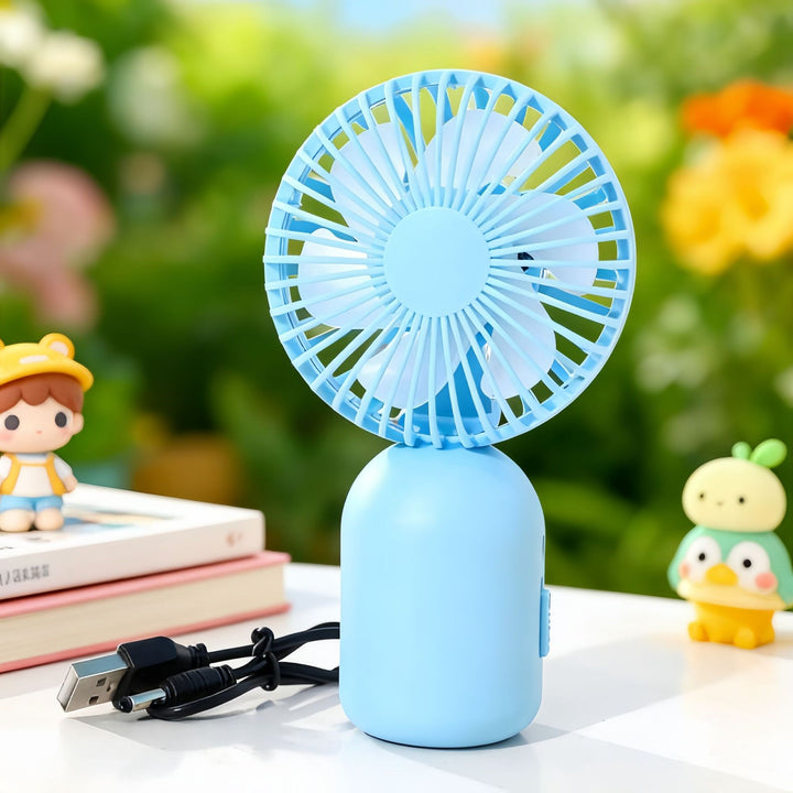 Damen Tragbarer USB Tischventilator mit flexiblem Kopf Karnz