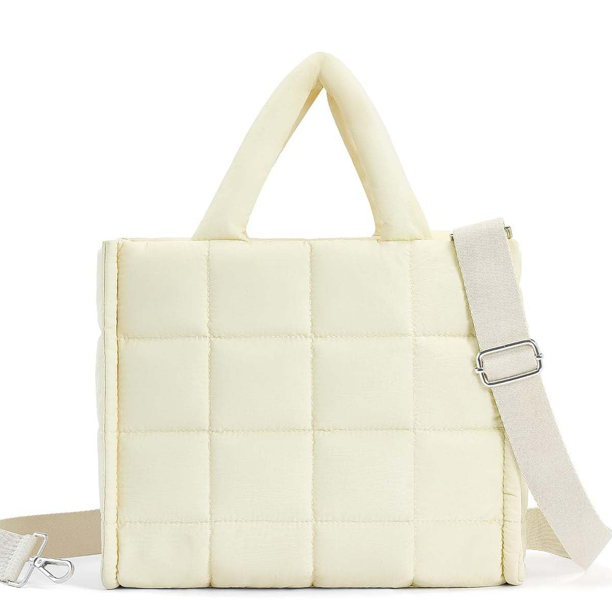 Damen modische Schultertasche mit gepolstertem Design Karnz