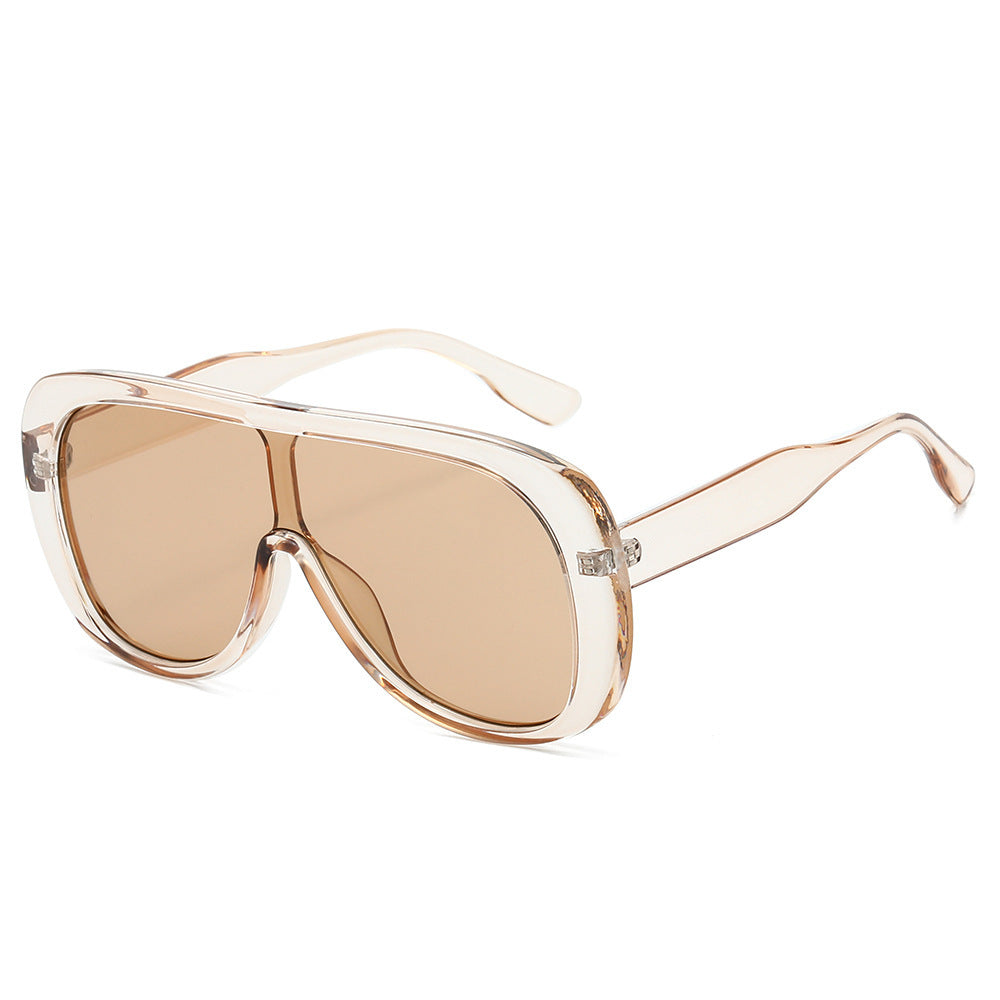 Zeitgenössische Shield Sonnenbrille Karnz
