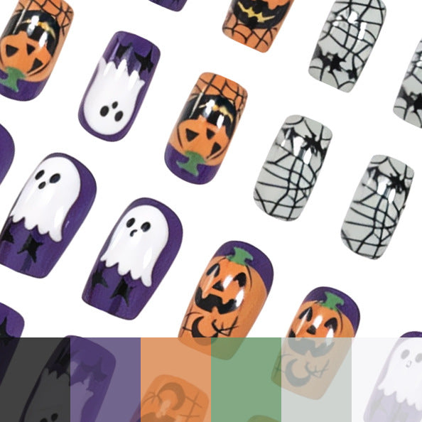 Halloween-Themen-Nail-Art Karnz