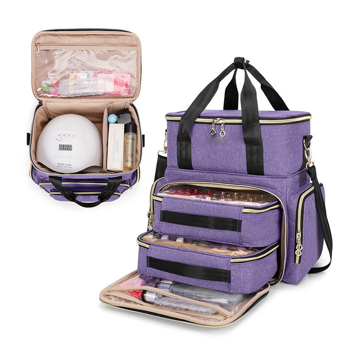 Praktische Kosmetik- und Nagel-Organizer-Tasche Karnz