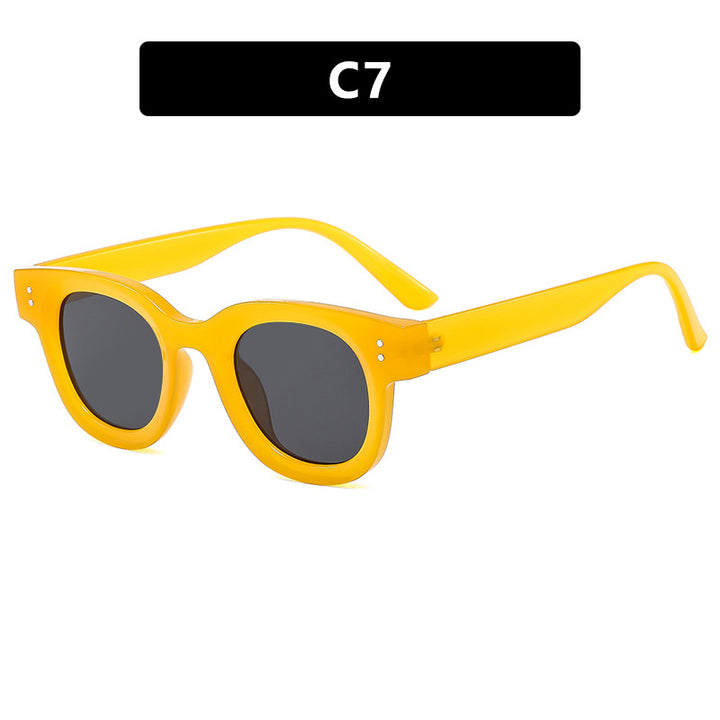 Damen stilvolle Sonnenbrille mit markantem Design und polarisierenden Gläsern Karnz