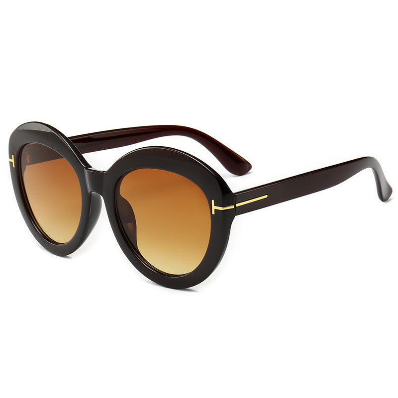 Elegante Weitwinkel-Rahmen-Sonnenbrille Karnz