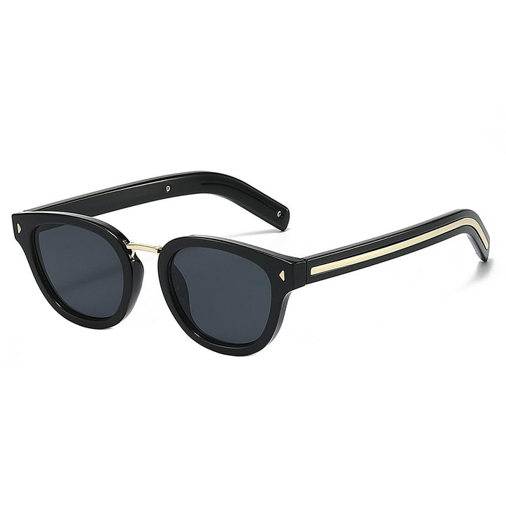 Klassische Oversized Katzenaugen-Sonnenbrille Karnz
