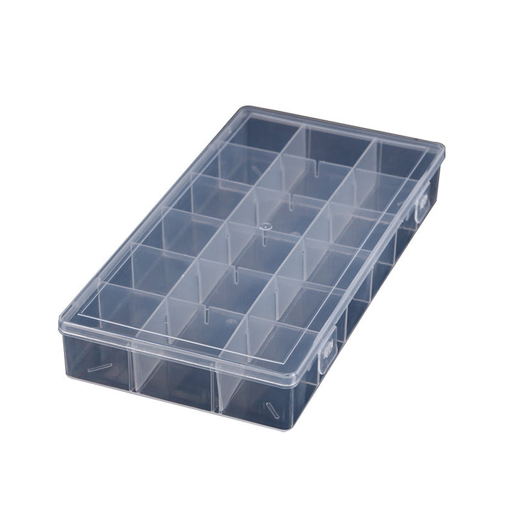 Transparente Multi-Abteil Aufbewahrungsorganizer Karnz