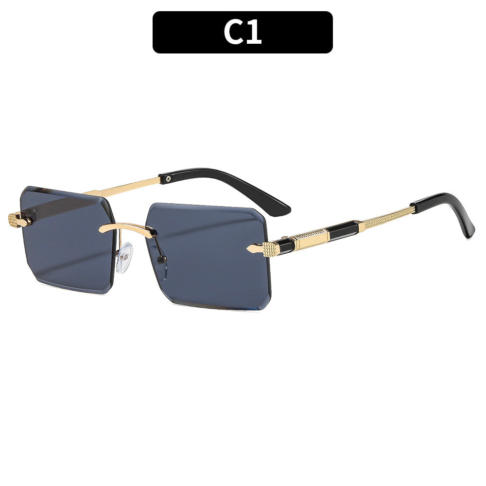 Luxus Geometrische Sonnenbrille