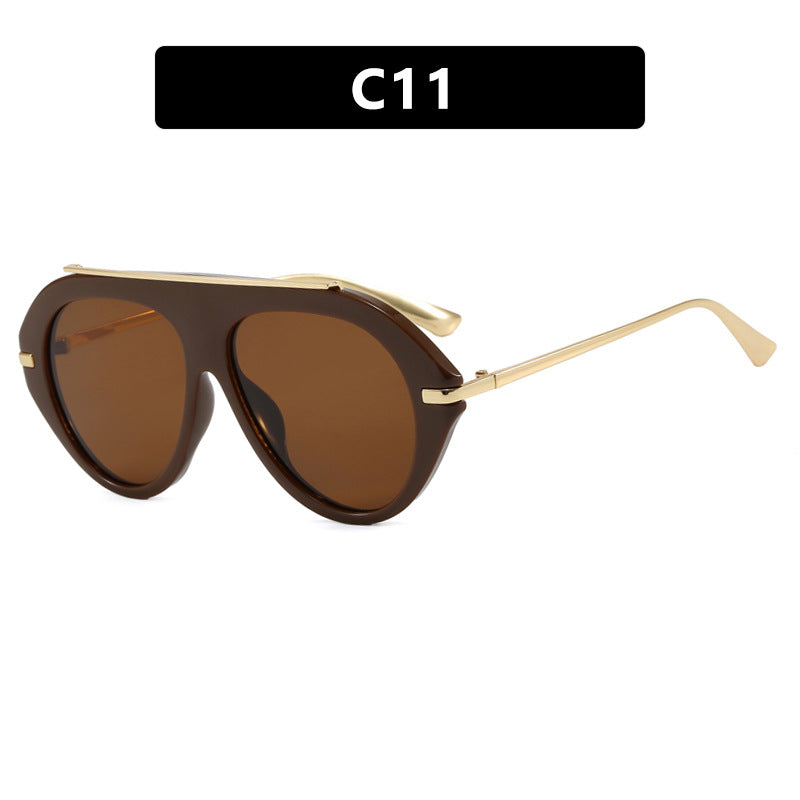 Damen Sonnenbrille im eleganten Hexagon-Design Karnz
