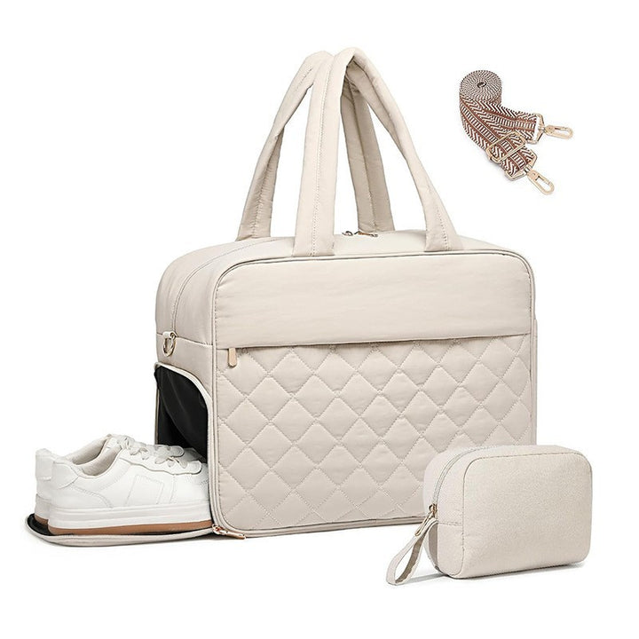 Multifunktionale Sport- und Reisetasche mit Separatem Schuh- und Kosmetiktäschchen Karnz