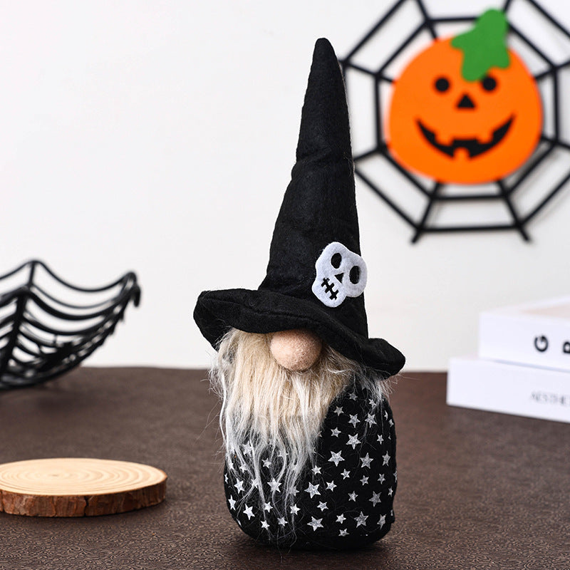 Dekorative Halloween Gnom Figur Karnz