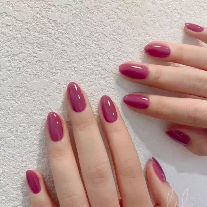 Hochglänzende Kunstnägel Karnz