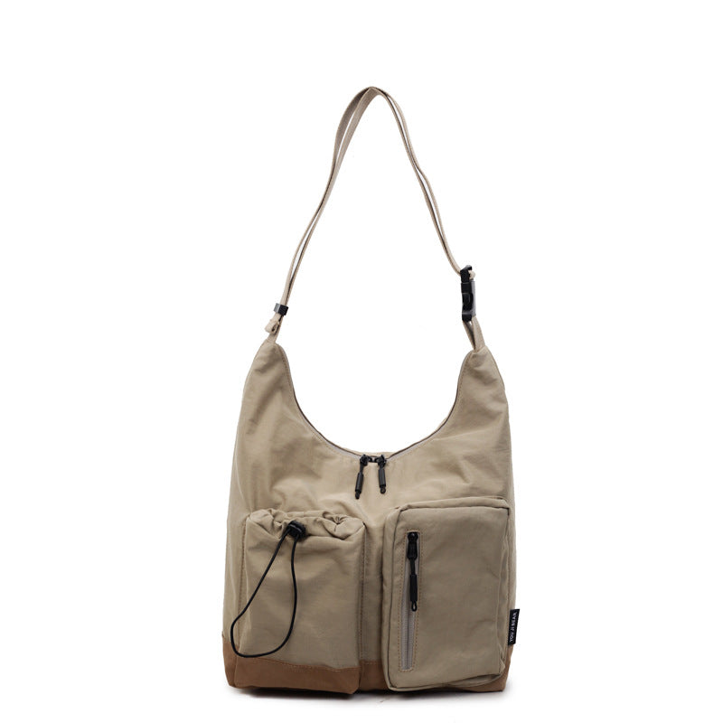 Praktische Mehrtaschen-Schultertasche Karnz