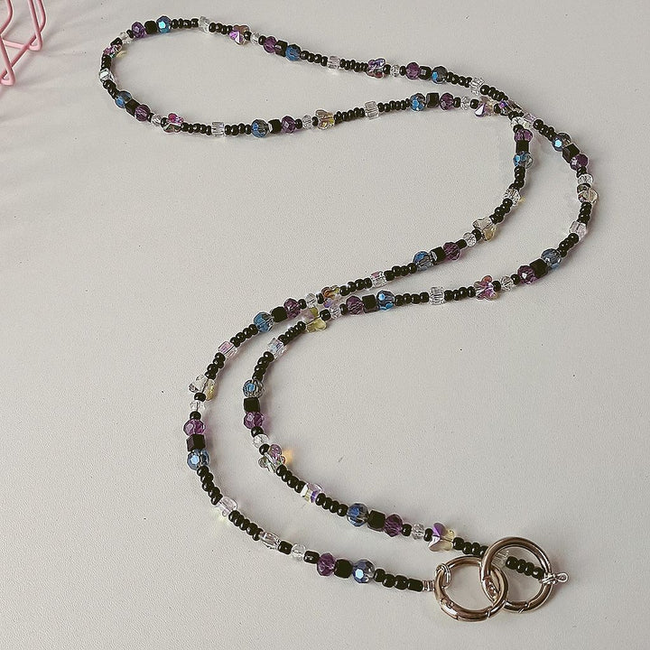 Zarte Perlen Brillenband Karnz