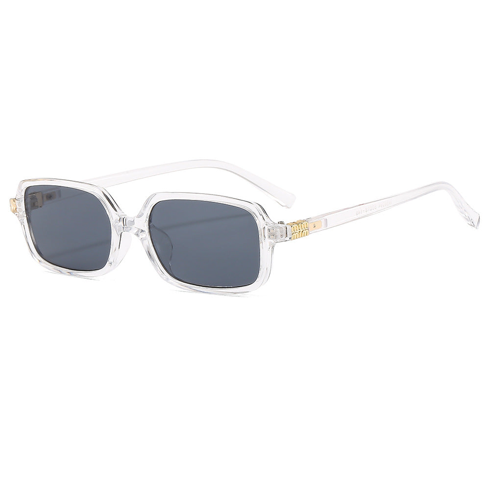 Damen modische Sonnenbrille mit elegantem Kunststoffrahmen und ausgefallenem Design Karnz