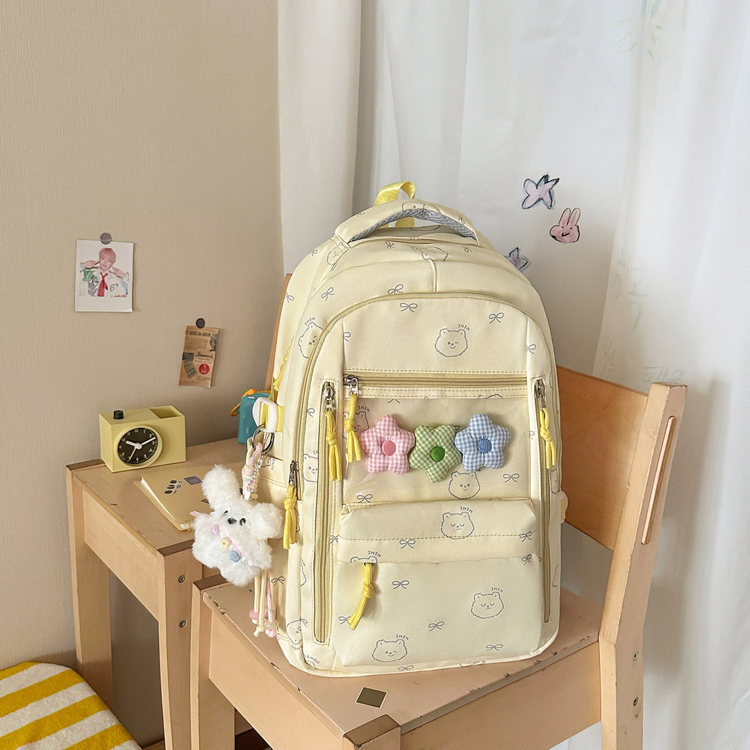 Niedlicher Cartoon-Printed Rucksack Karnz