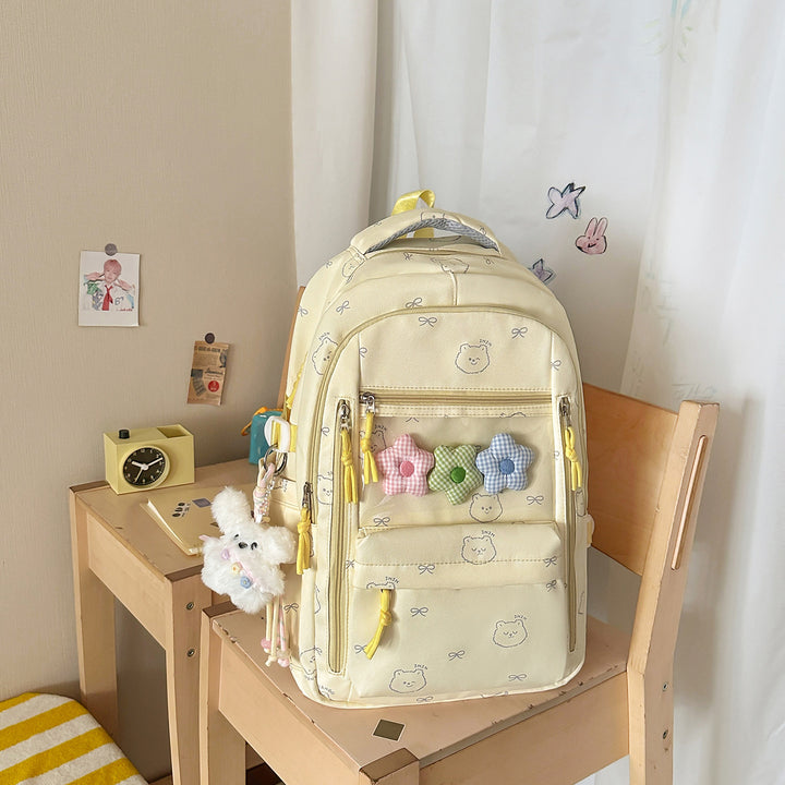 Niedlicher Cartoon-Printed Rucksack Karnz
