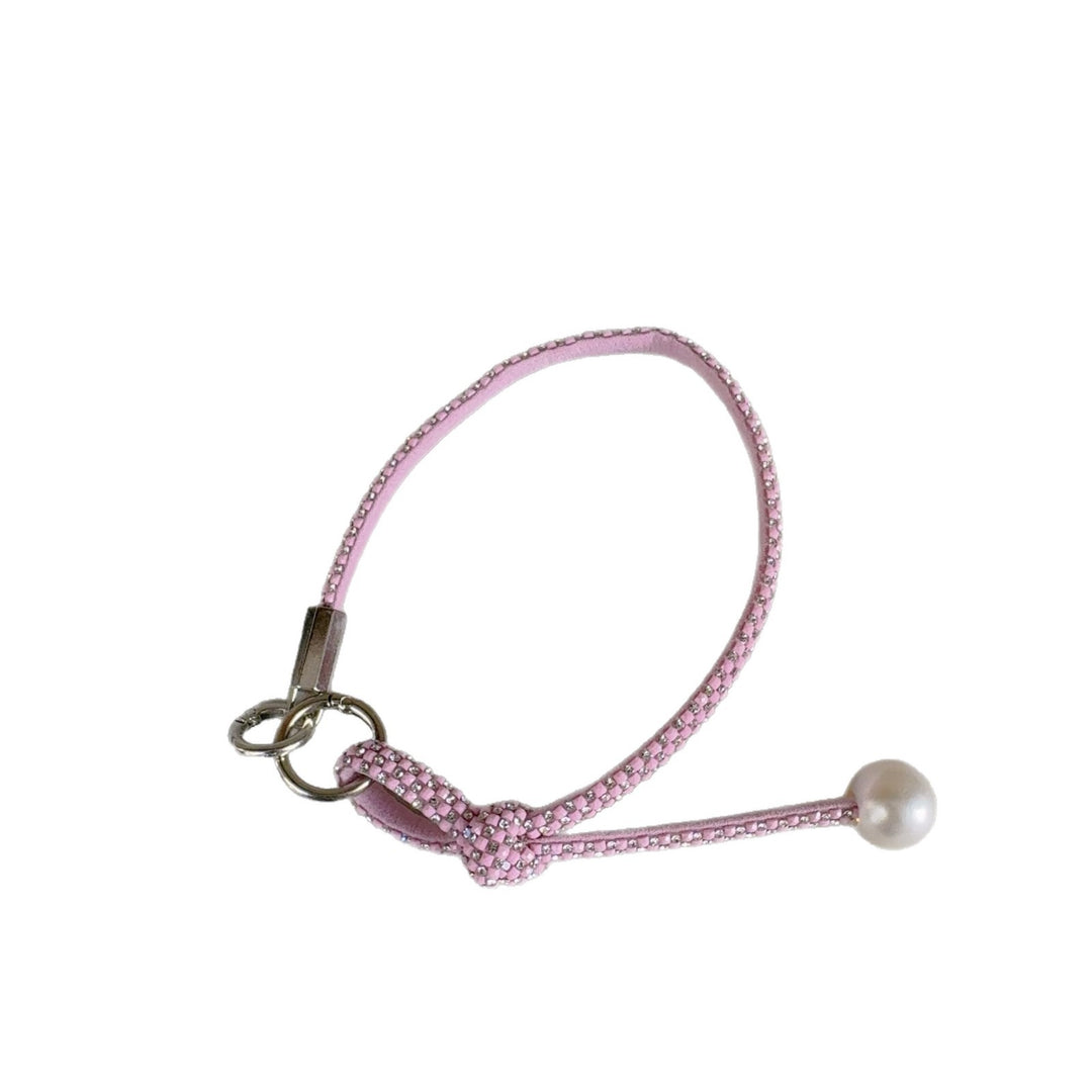 Elegante geknotte Perlenarmband-Band Karnz