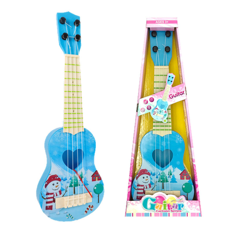Dekorative Ukulele Spielzeug Karnz