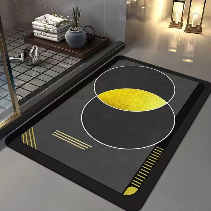 Abstraktes Geometrisches Design Badetuch