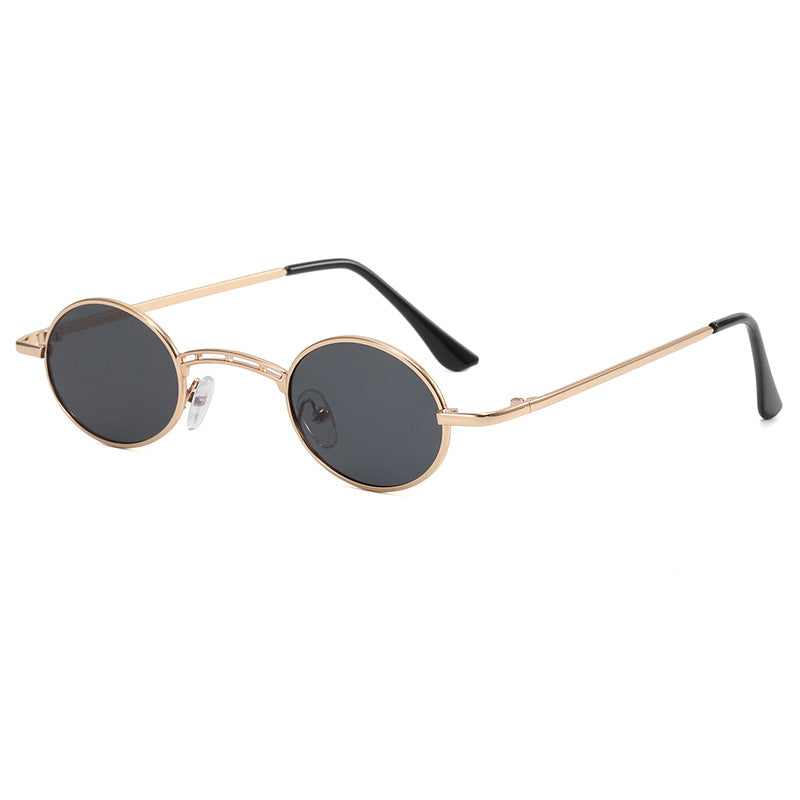 Damen runde modische Sonnenbrille Karnz