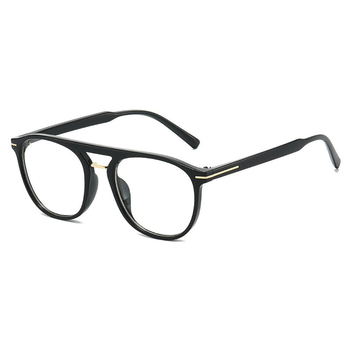 Moderne geometrische Rahmen-Sonnenbrille Karnz