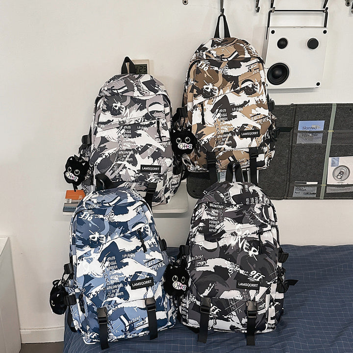 Graffiti Druck Freizeit Rucksack Karnz