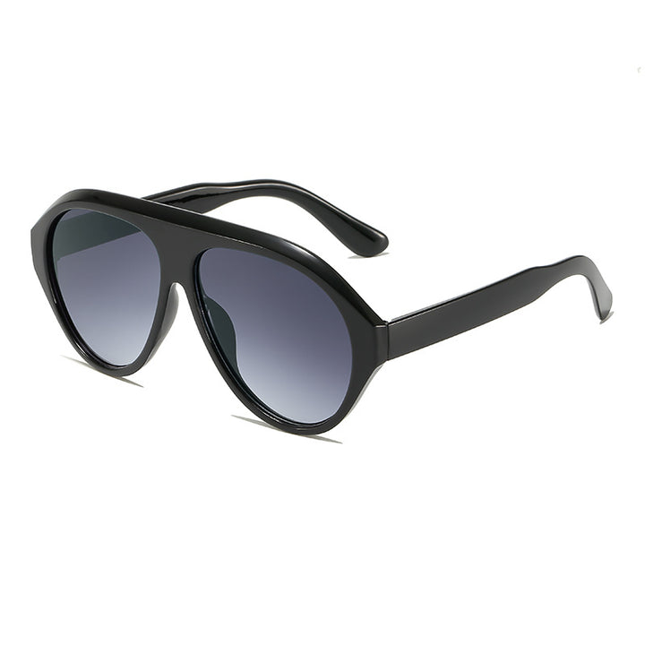 Trendsetzende Übergroße Retro Sonnenbrille Karnz