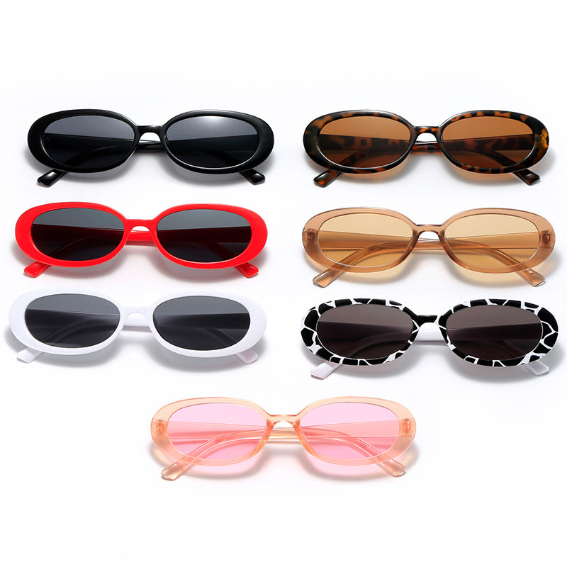 Damen Sonnenbrille im eleganten ovalen Design mit UV-Schutz Karnz