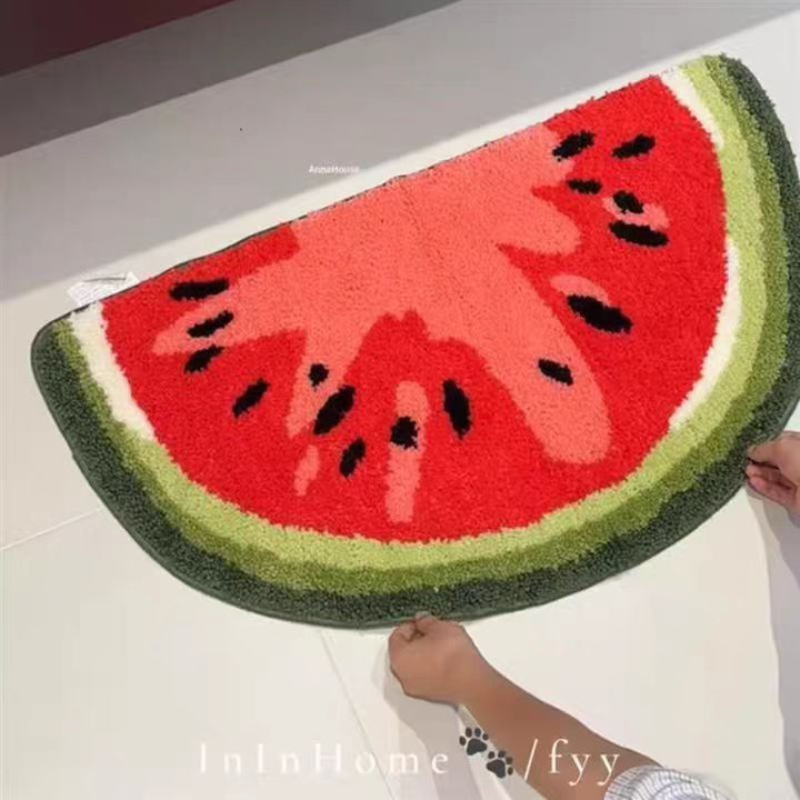 Wassermelonenförmige gemütliche Badematte Karnz