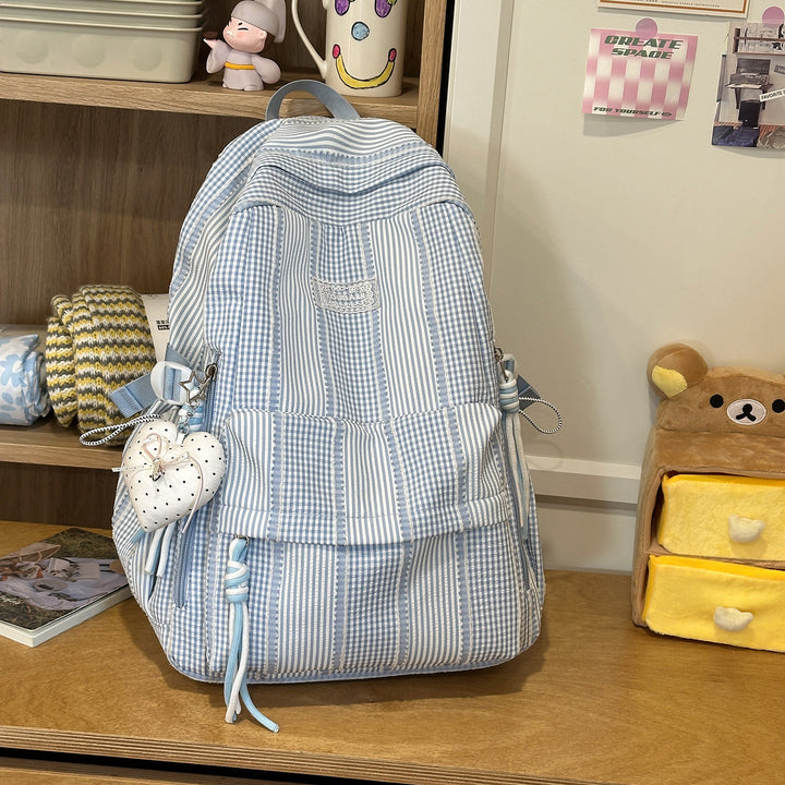 Stylische gestreifte Freizeit-Rucksack Karnz