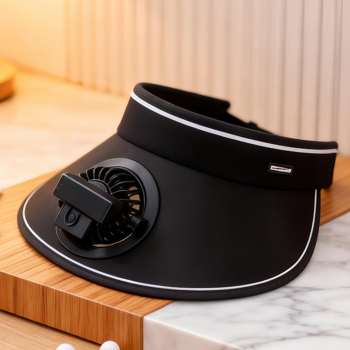 Damen Tragbarer Nackenventilator mit flexibler Halterung Karnz