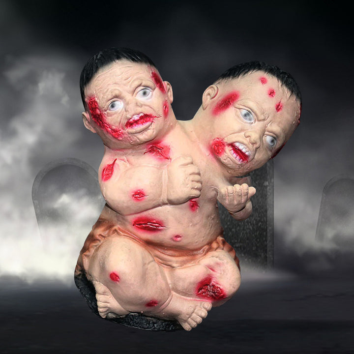 Scared Zombie Baby Deko Karnz