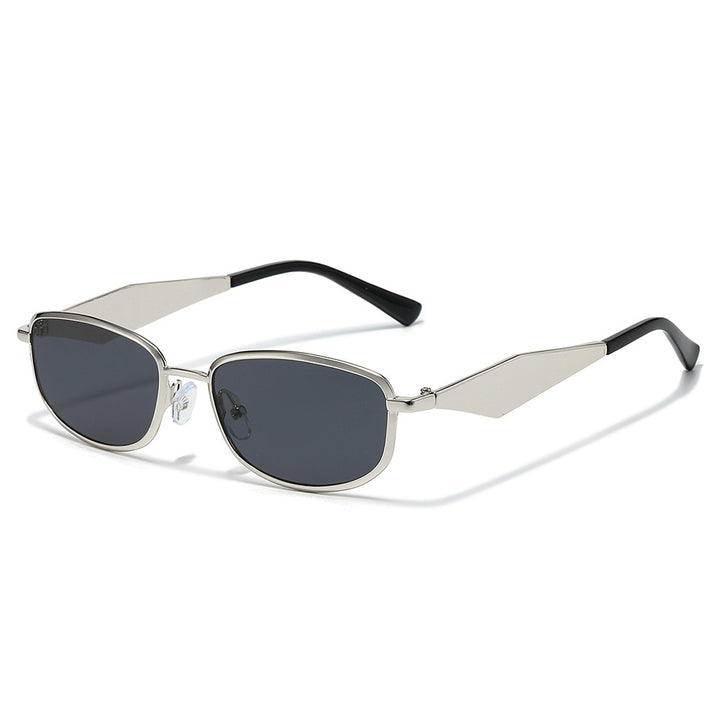 Avant-Garde Rechteckrahmen Sonnenbrille Karnz