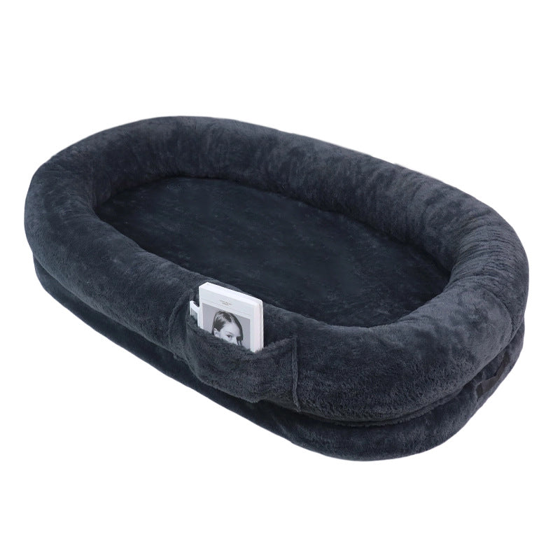 Plüsch Unterstützendes Hundebett