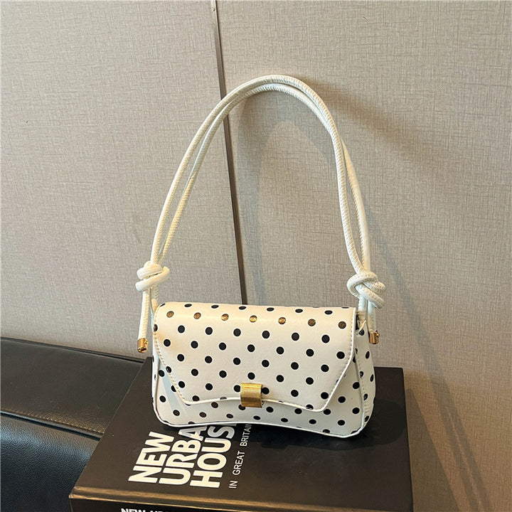 WoChic Polka Dot Schulter Handtasche Karnz