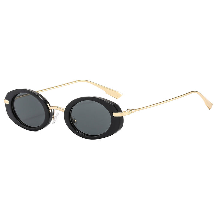 Damen modische Sonnenbrille im avantgardistischen Design Karnz