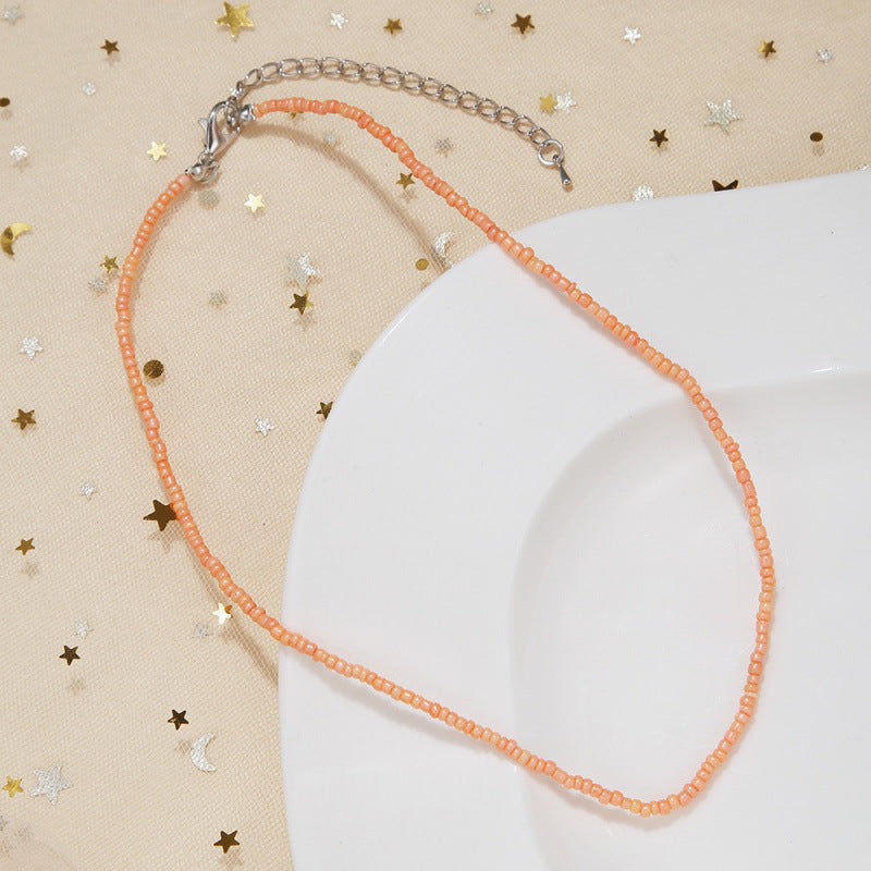 Handgefertigtes Perlen Choker Halsband Karnz