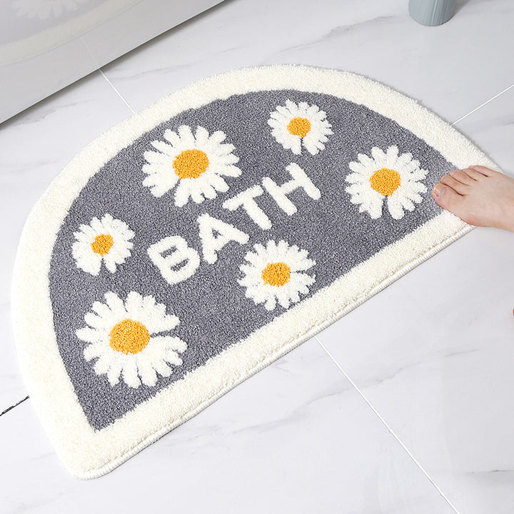 Weiche Korallen Design Badmatte für das Badezimmer