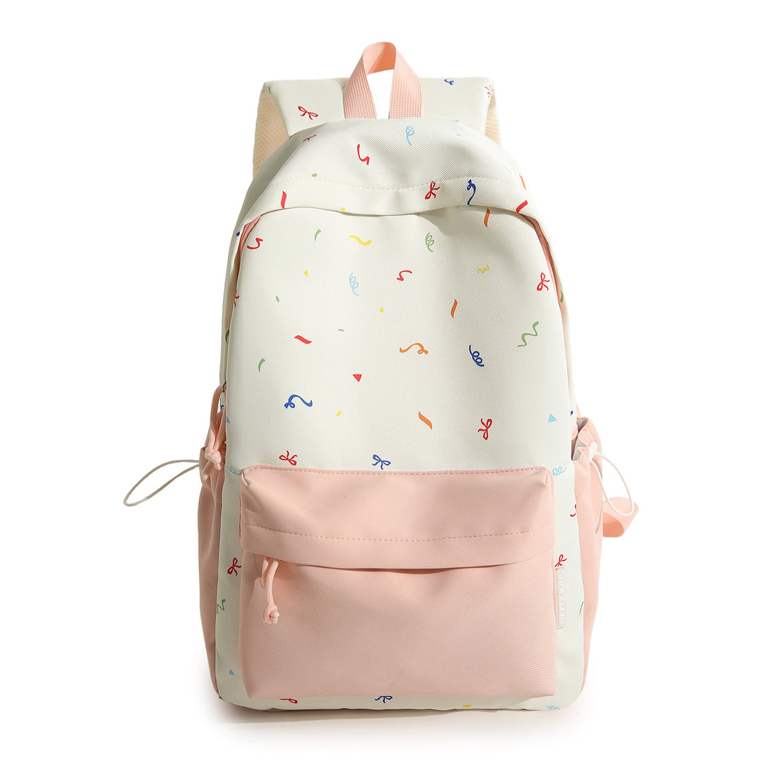 Verspielt gemusterter Rucksack Karnz