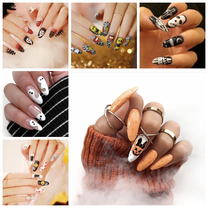 Kreative Halloween-Nagelkunst Karnz