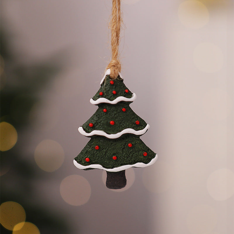 Dekorativer Weihnachtsstrumpf mit Rentiermotiv Karnz