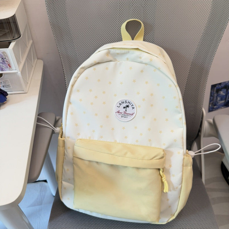 Sternmuster-Schul-Rucksack